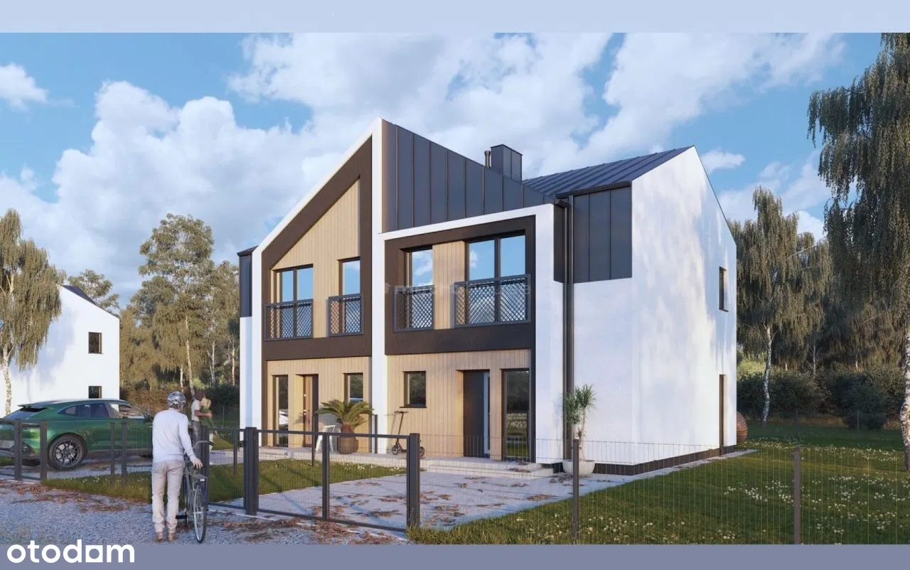 Новые полуторные дома Rąbień Ab